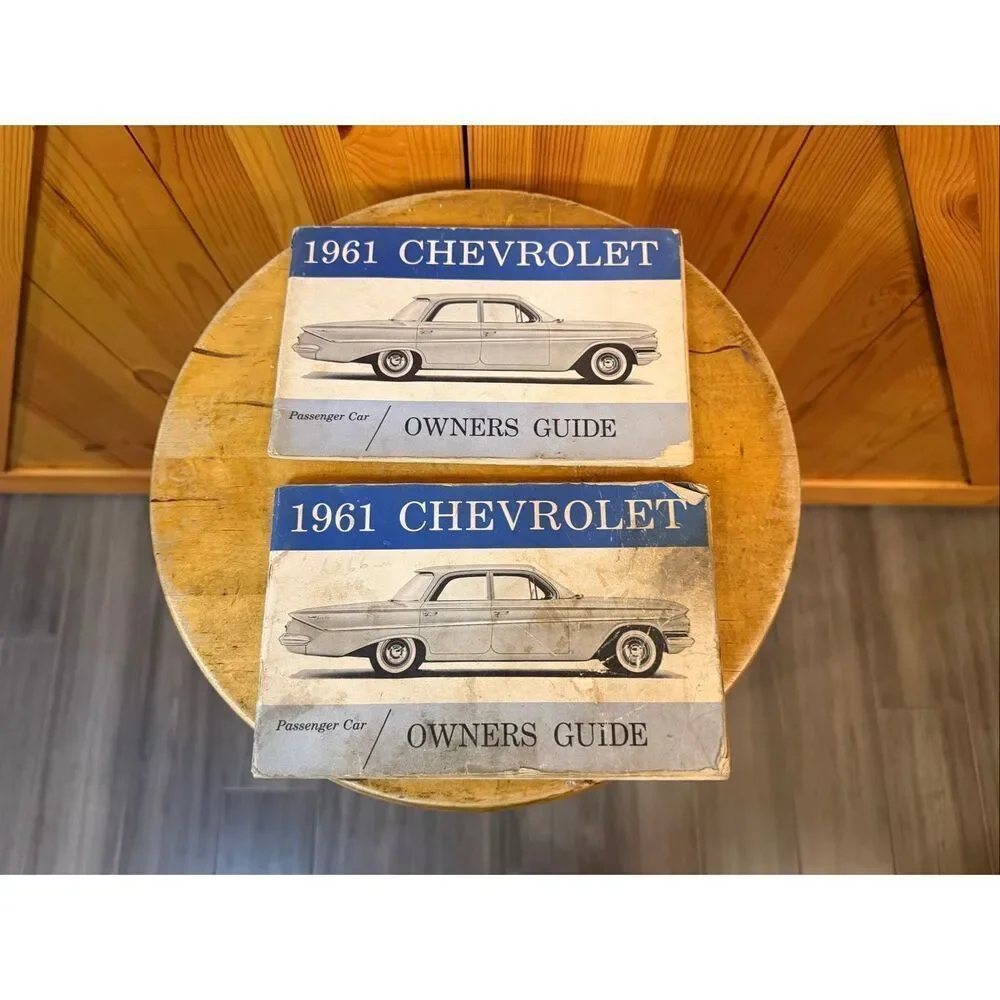 1961 Chevrolet 7 piece paper lot (6552)